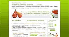 Desktop Screenshot of ma-dietetique.com